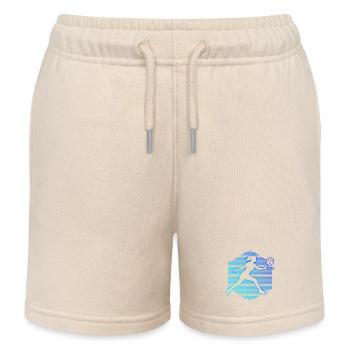 Cadeau d’accessoires de padel pour les fans débutants - Short de jogging enfant bio Stanley/Stella - écru doux - Devant