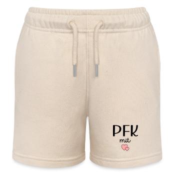 Infirmier - Short de jogging enfant bio Stanley/Stella - écru doux - Devant
