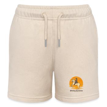 workingequitation01 - Short de jogging enfant bio Stanley/Stella - écru doux - Devant