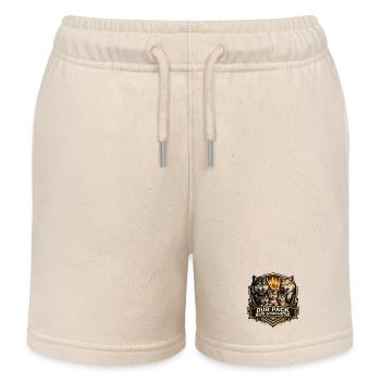 Pack Unity Crest - Kids Organic Sweat Shorts by Stanley/Stella - soft Ecru - Front