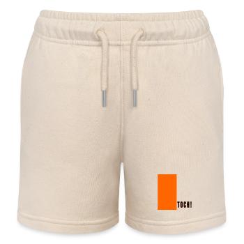 NEVERTHELESS - Kids Organic Sweat Shorts by Stanley/Stella - soft Ecru - Front
