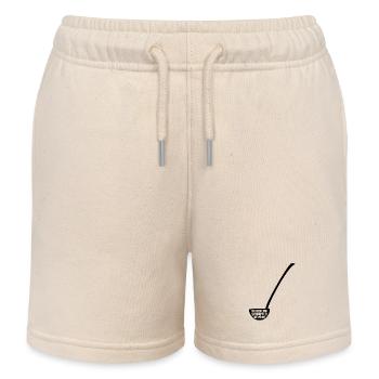 Du stehst dem Schöpfer gegenüber - Wortspiel - Kinder Organic Joggingshorts Mini Bolter von Stanley/Stella - Natur - Vorne