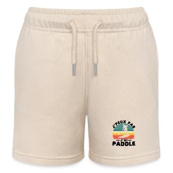 Je Peux Pas J'ai Paddle - Short de jogging enfant bio Stanley/Stella - écru doux - Devant