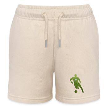 Fussball - Kinder Organic Joggingshorts Mini Bolter von Stanley/Stella - Natur - Vorne