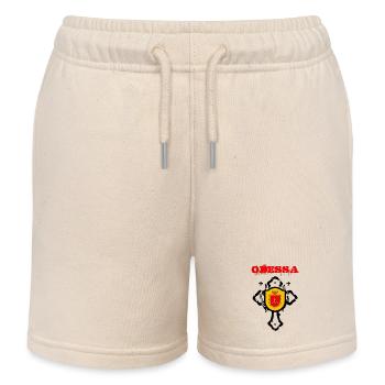 Odessa - Kinder Organic Joggingshorts Mini Bolter von Stanley/Stella - Natur - Vorne