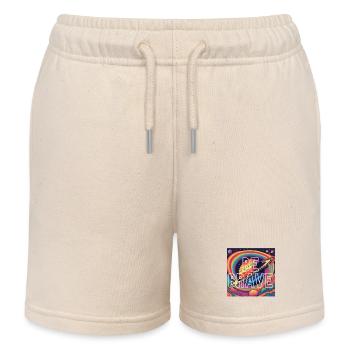 Saturn be Brave - Kinder Organic Joggingshorts Mini Bolter von Stanley/Stella - Natur - Vorne