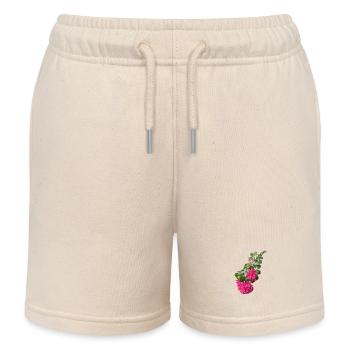Rosenelfe - Kinder Organic Joggingshorts Mini Bolter von Stanley/Stella - Natur - Vorne