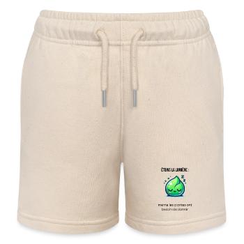 Umweltfreundliches Kawaii Plant T-Shirt - Mach das Licht aus - Kinder Organic Joggingshorts Mini Bolter von Stanley/Stella - Natur - Vorne