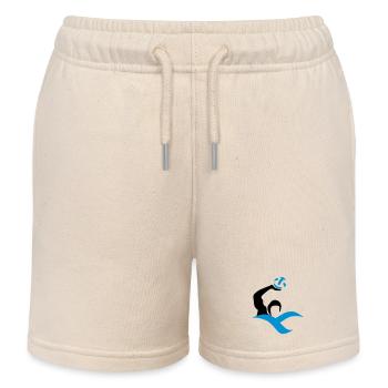 wasserball - Kinder Organic Joggingshorts Mini Bolter von Stanley/Stella - Natur - Vorne