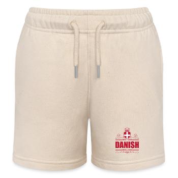 DÄNISCH - DÄNEMARK - Kinder Organic Joggingshorts Mini Bolter von Stanley/Stella - Natur - Vorne
