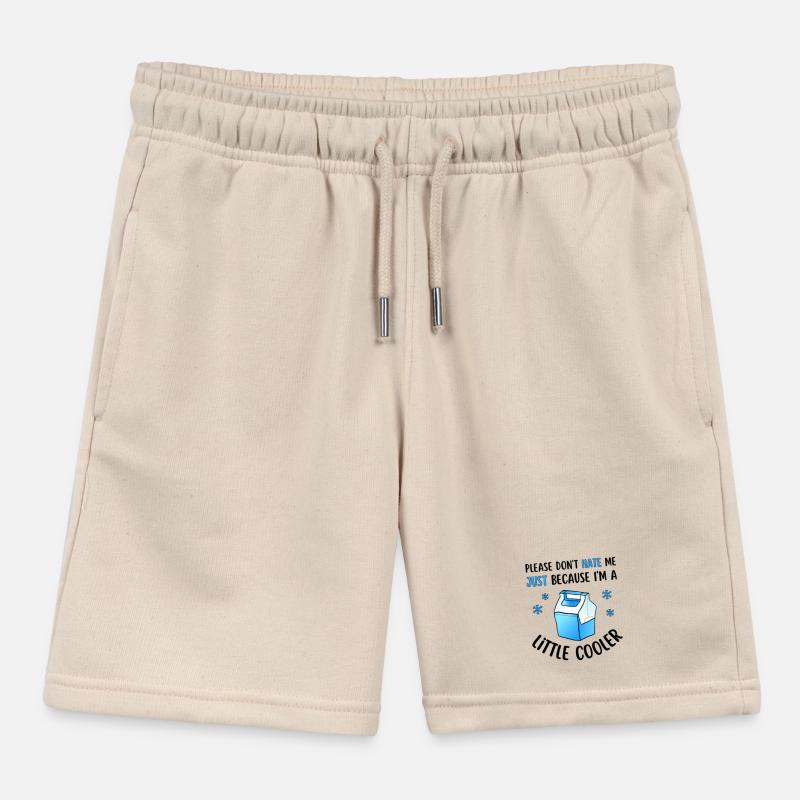 Ne me déteste pas parce que je suis un peu plus cool Short de jogging enfant bio Stanley/Stella