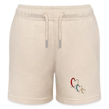 ALLES GUTE ZUM GEBURTSTAG. MAMA. MUTTERTAG - Kinder Organic Joggingshorts Mini Bolter von Stanley/Stella - Natur - Vorne