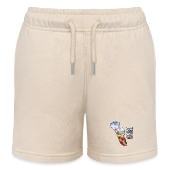 Aquarell Landkarte Fanø - Kinder Organic Joggingshorts Mini Bolter von Stanley/Stella - Natur - Vorne