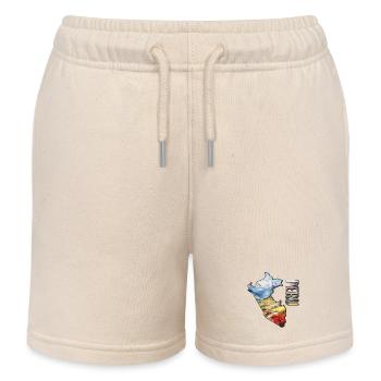 Aquarell Landkarte Peru - Kinder Organic Joggingshorts Mini Bolter von Stanley/Stella - Natur - Vorne