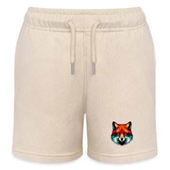 Fuchs - Kinder Organic Joggingshorts Mini Bolter von Stanley/Stella - Natur - Vorne