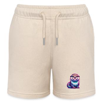 Otter - Kinder Organic Joggingshorts Mini Bolter von Stanley/Stella - Natur - Vorne
