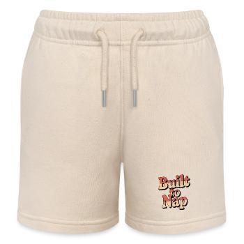 Built to Nap - Kinder Organic Joggingshorts Mini Bolter von Stanley/Stella - Natur - Vorne