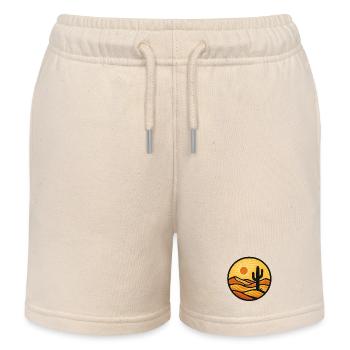 Desert Mirage - Kids Organic Sweat Shorts by Stanley/Stella - soft Ecru - Front