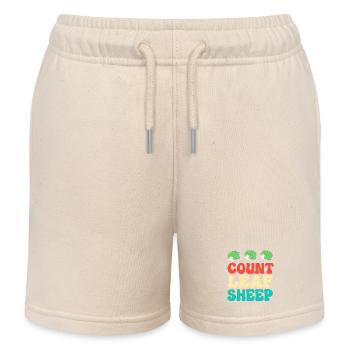 Leaf Sheep Sea Slug Schnecke Unter Wasser - Kinder Organic Joggingshorts Mini Bolter von Stanley/Stella - Natur - Vorne