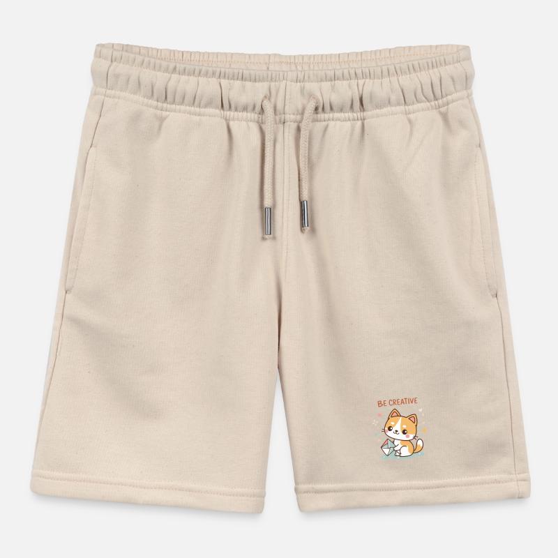 Creative Chat Pantaloncini sport bambino bio di Stanley/Stella