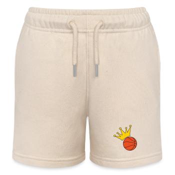 Basketball / Basketball / Basktet-Ball / Sport - Kinder Organic Joggingshorts Mini Bolter von Stanley/Stella - Natur - Vorne
