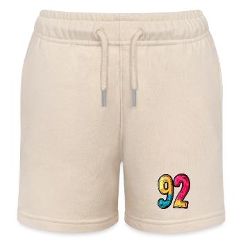 92 Nombre Coloré - Short de jogging enfant bio Stanley/Stella - écru doux - Devant