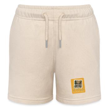 Sentiers d’automne AUTOMNE - Short de jogging enfant bio Stanley/Stella - écru doux - Devant