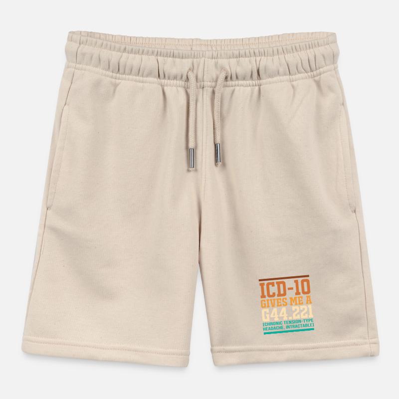 Medical programmer Kids Organic Sweat Shorts by Stanley/Stella