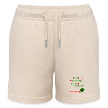 Mom  Grandma - Kinder Organic Joggingshorts Mini Bolter von Stanley/Stella - Natur - Vorne