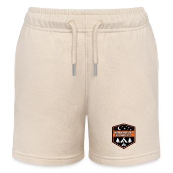Camper van, panel van, motorhome - Kids Organic Sweat Shorts by Stanley/Stella - soft Ecru - Front