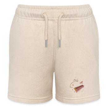 Xylophon Musikinstrument - Kinder Organic Joggingshorts Mini Bolter von Stanley/Stella - Natur - Vorne