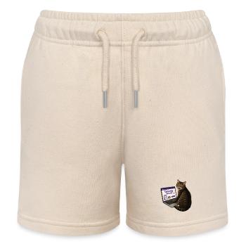Acheter des friandises pour chat en ligne - Short de jogging enfant bio Stanley/Stella - écru doux - Devant