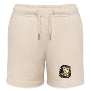 PORCH SHEET CALM - Kids Organic Sweat Shorts by Stanley/Stella - soft Ecru - Front