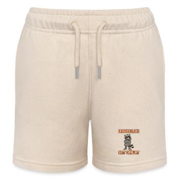 Unschuldig seit Geburt - Kinder Organic Joggingshorts Mini Bolter von Stanley/Stella - Natur - Vorne