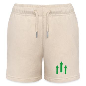 Pfeile - Kinder Organic Joggingshorts Mini Bolter von Stanley/Stella - Natur - Vorne