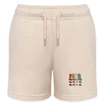 Vintage 1982 - Kids Organic Sweat Shorts by Stanley/Stella - soft Ecru - Front