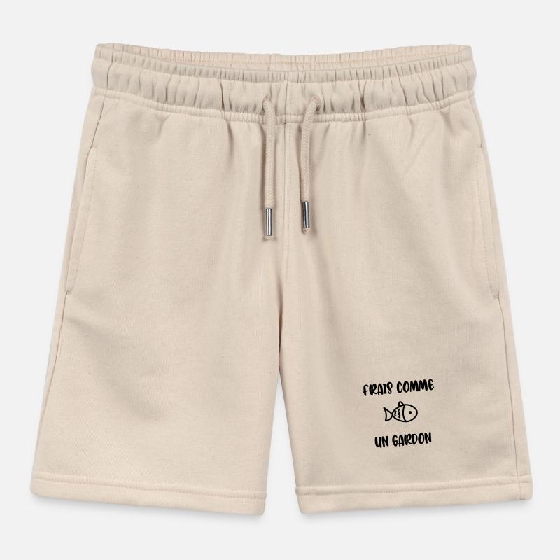 frais comme un gardon Short de jogging enfant bio Stanley/Stella