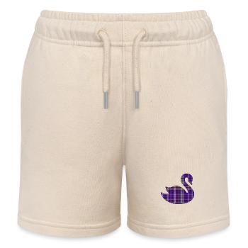 Schwan - Kinder Organic Joggingshorts Mini Bolter von Stanley/Stella - Natur - Vorne