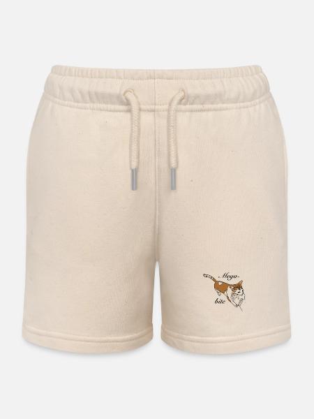 Mega bite - Kinder Organic Joggingshorts Mini Bolter von Stanley/Stella - Natur