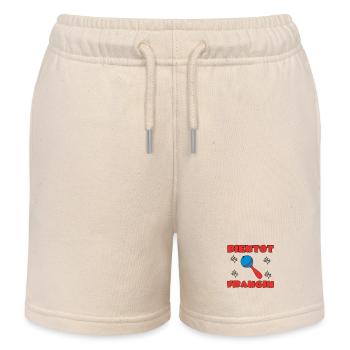 SOON BROTHER - Kids Organic Sweat Shorts by Stanley/Stella - soft Ecru - Front