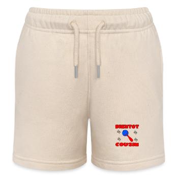 BALDIGER COUSIN - Kinder Organic Joggingshorts Mini Bolter von Stanley/Stella - Natur - Vorne