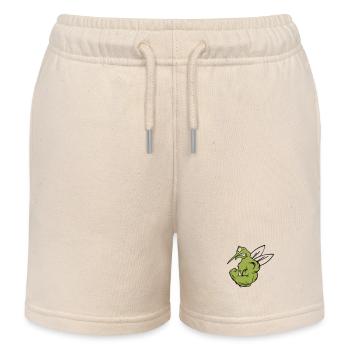 Moustique fort 02 - Short de jogging enfant bio Stanley/Stella - écru doux - Devant