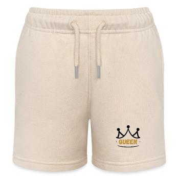 Queen - Kinder Organic Joggingshorts Mini Bolter von Stanley/Stella - Natur - Vorne