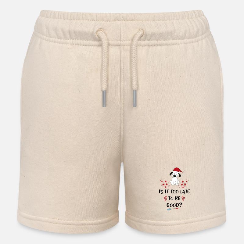 Noël - Short de jogging enfant bio Stanley/Stella - écru doux
