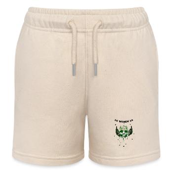 Hütteldorf - Kinder Organic Joggingshorts Mini Bolter von Stanley/Stella - Natur - Vorne
