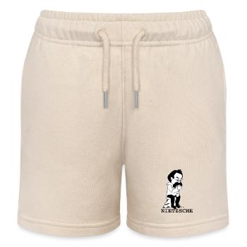 Nietzsche - Short de jogging enfant bio Stanley/Stella - écru doux - Devant