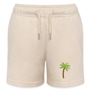 Palme - Kinder Organic Joggingshorts Mini Bolter von Stanley/Stella - Natur - Vorne