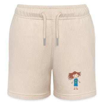 mädchen klein - Kinder Organic Joggingshorts Mini Bolter von Stanley/Stella - Natur - Vorne