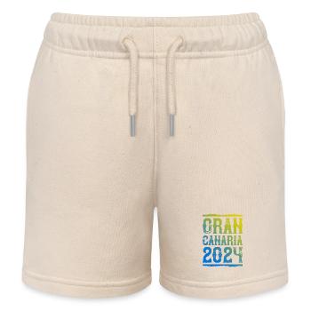 Gran Canaria 2024 - Kids Organic Sweat Shorts by Stanley/Stella - soft Ecru - Front