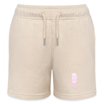 The queen of lactose intolerance - Kids Organic Sweat Shorts by Stanley/Stella - soft Ecru - Front